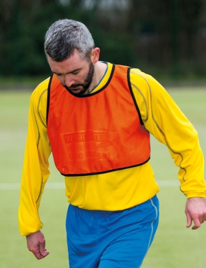 Precision Pro Training Mesh Bib - Fluorescent Orange